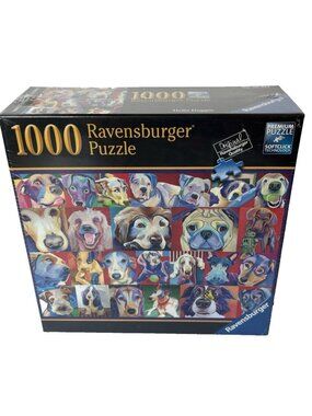 Sealed Ravensburger 1000 Piece Puzzle Hello Doggie 2021 Rescue Dog Lover Gift